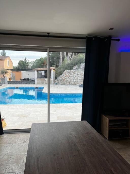 Jolie Maison Avec Vue Sur Piscine Бук-Бель-Ер Екстер'єр фото